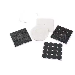 Almohadillas de espuma EVA negras troqueladas autoadhesivas de una sola cara con formas personalizadas para patas de muebles - Product Image 6