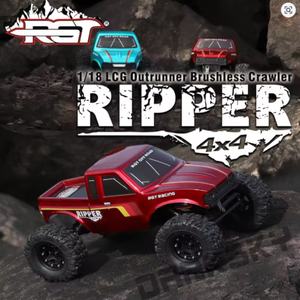RGT 18800 RIPPER LCG Outrunner 4WD Brushless RC Rock Crawler 1/18 Voiture télécommandée électrique Modèle de voiture télécommandée Jouets pour adultes et enfants - Product Image 1