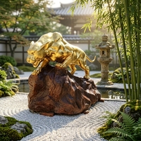 Sculpture de léopard en bronze massif sur mesure - Art animalier classique personnalisé, sur commande, sculpture en bronze