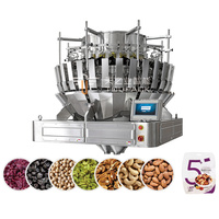 Hoogwaardige automatische multihead zakvul- en weegmachine voor gedroogd fruit en voedselverpakkingen in roestvrijstalen zakken