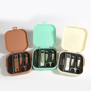 Ensemble d'outils de manucure et pédicure professionnels multifonctions durables en acier inoxydable 8-en-1 pour soins des ongles - Product Image 4