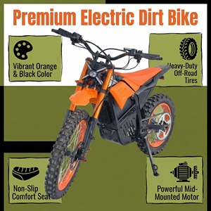 Motocicleta Todoterreno de Alta Potencia con Suspensión Completa para Adultos, 48V 60V 72V, Motocross, Montaña, Subir Pendientes - Product Image 5