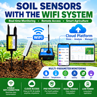 Sonde de mesure de sol sans fil IoT, capteur de pH du sol avec système Wi-Fi, référence AGCL, sortie MODBUS 4-20mA 0-5V RS485