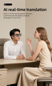 Lentes Inteligentes G300 con Control Táctil por Voz a través <span class=keywords><strong>de</strong></span> la Aplicación, Cámara <span class=keywords><strong>de</strong></span> 8MP, Grabación <span class=keywords><strong>de</strong></span> Video 1080P, Traducción IA en Tiempo Real, Estabilización <span class=keywords><strong>de</strong></span> Imagen - Product Image 5
