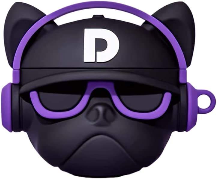 Chien DJ violet pour Airpods Pro 2