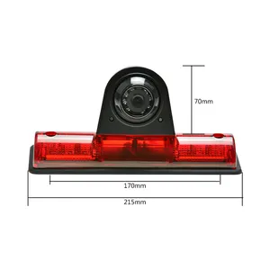 HD Night Vision Waterproof Third Brake Light Camera Rear View Reverse Backup Parking Camera for Dodge RAM Promaster Cargos Van