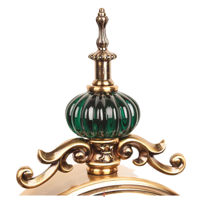 Armens 6903-1 tùy chỉnh thiết kế mới sang trọng cổ máy tính để bàn sáng tạo kính bàn Đồng hồ khâu con lắc bảng đồng hồ - Product Image 6