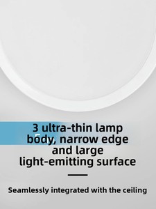 Foco <span class=keywords><strong>LED</strong></span> Empotrable para el Hogar con Recorte de 75 mm, Material de PVC, Disponible en Tamaños de 9/12/10 <span class=keywords><strong>cm</strong></span>, Diseño Ultrafino - Product Image 2