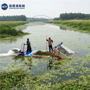 เรือขุดลอกแม่น้ำอเนกประสงค์สำหรับกำจัดผักตบชวาและสาหร่ายทะเล - Product Image 1
