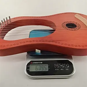 Trống Harp Nhạc Cụ Kalimba Tự Làm Lia Arpa 10 Chuỗi 16 Dây Harp Lyre - Product Image 4