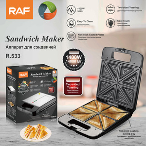 Household Portable Double-sided Heating Breakfast Grill Sandwich Maker Multifunctional <b>Toaster</b> Triangle Sandwich Maker - Product Image 6