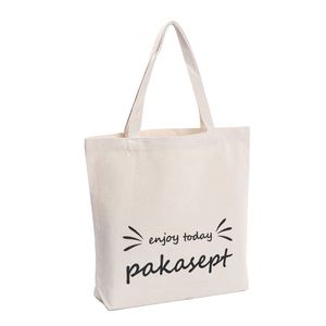 Bolsa de Lona Extra Grande con Diseño de Monograma Personalizado, Cierre de Cremallera y Correa para el Hombro - Product Image 5