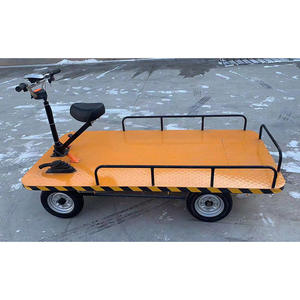 Carro de Transporte para Carga, Almacén Móvil, Capacidad de Carga de 1000 kg, Carro de Plataforma Eléctrico Manual - Product Image 3