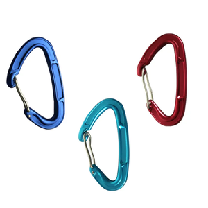 <span class=keywords><strong>Mousqueton</strong></span> en aluminium <span class=keywords><strong>ultra</strong></span> léger CLIWIZ avec loquet à ressort 12kN pour hamac SGM7806S - Product Image 1