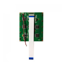 Panneau LCD à matrice de points graphique 160x128 avec contrôleur T6963, modèle WG160128B, entrée 3/5V, température de fonctionnement de -20°C à +70°C