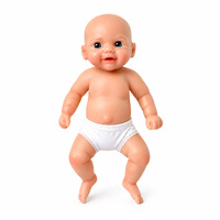 Muñeca Bebé Reborn Realista de 8 Pulgadas (20 cm), de Silicona Sólida Suave, Lavable, Tamaño de Palma de la Mano, Muñeca de Moda, Juguete de Regalo para Niños