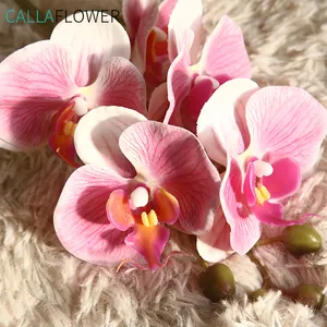 Beautiful Ornaments Mini Decorative Flower Artificial Orchid Decoration