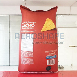 品牌促销巨型充气土豆夹袋气密广告充气包装复制品充气脆袋 - Product Image 5