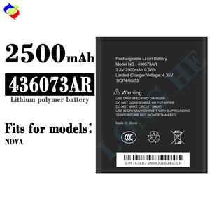 Neon NOVA için 2500mAh 436073AR şarj edilebilir Li-ion pil - Product Image 2