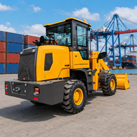 Chargeuse sur pneus compacte 4x4 articulée diesel pour travaux agricoles, chantiers, chargement de matériaux et mines