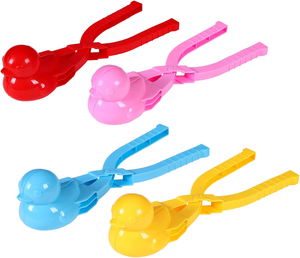 Pince <span class=keywords><strong>boule</strong></span> <span class=keywords><strong>de</strong></span> <span class=keywords><strong>neige</strong></span> en plastique pour enfants Ducky Outdoor Snowball Fight Mix pour le plaisir <span class=keywords><strong>de</strong></span> l'hiver - Product Image 5