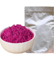 Poudre de jus de fruit du dragon séchée par pulvérisation, soluble dans l'eau, extrait de pitaya rouge