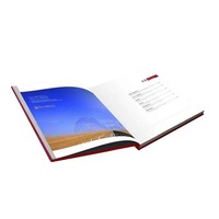 Dépliant promotionnel OEM Reliure parfaite Livre papier offset pour le marketing commercial Matériel en carton