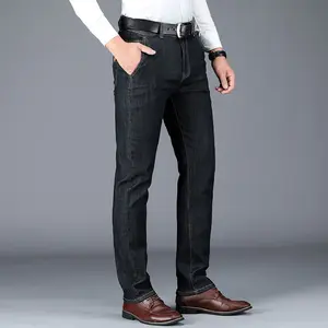 Vendita all'ingrosso dei jeans degli uomini di formato 29-Commercio all'ingrosso di alta qualità degli uomini di modo allentato comodo jeans