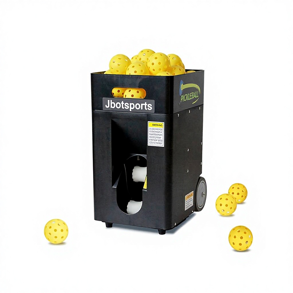 Lightweight Portable Durable Adjustable Pickleball Training Machine with Removable Battery 2-4H Working Sport
