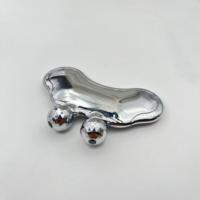 Planche Gua Sha en forme de cadenas, légère, outil de beauté, double boule roulante, favorise l'absorption de la crème, entretien facial quotidien