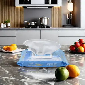 Multi-Purpose Household Kitchen Cleansing Wipes Wet Clean Wipes