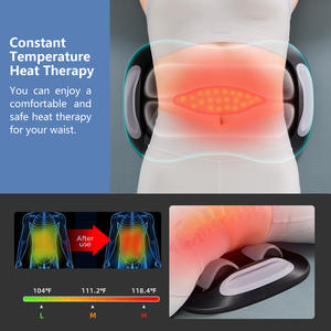 Masajeador Eléctrico Inteligente Alphay para la Espalda, con Calor y Tracción Lumbar, <span class=keywords><strong>Fisioterapia</strong></span>, Soporte Lumbar, Máquina de Masaje para la Cintura - Product Image 6