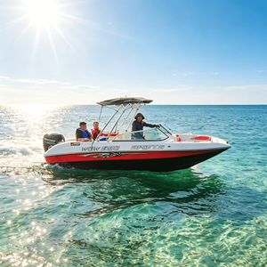 Yacht sportif de luxe en fibre de verre de 19 pieds sans moteur pour la croisière, le divertissement et les loisirs - Product Image 3