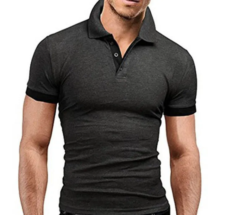 Stampa personalizzata o ricamo Design Logo cotone di alta qualità poliestere uniforme a buon mercato Mens Golf sport Business Polo Shirt