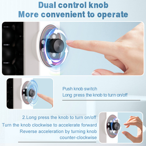 2024 nouveau produit Vibration Fitness Yoga mousse rouleau Massage du corps haut rouleau perte de poids <span class=keywords><strong>pied</strong></span> Massage rouleau - Product Image 3