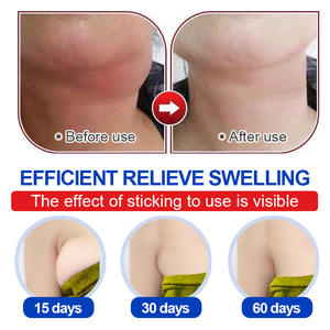 Patchs de soin lymphatique amincissants à base de plantes 100% naturels pour femmes, aisselles, cou, taille, cuisse, graisse lymphatique - Product Image 3