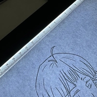 Tablette de dessin A4 tablette lumineuse à LED tablette électronique USB traçage Art copie tableau écriture diamant peinture tablette avec échelle