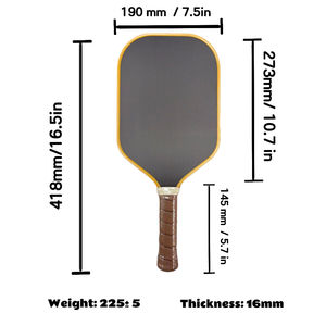 Pala <span class=keywords><strong>de</strong></span> Pickleball <span class=keywords><strong>Joola</strong></span> PRO5 Aprobada por la USAP, Superficie <span class=keywords><strong>de</strong></span> Carbono Crudo Selecto para Mayor Potencia y Efecto, Diseño Portátil <span class=keywords><strong>de</strong></span> Panal <span class=keywords><strong>de</strong></span> Abeja - Product Image 4