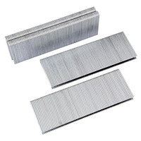 Agrafes en fil métallique galvanisé de calibre 18, 1/4 pouce, 5,7 mm, couronne étroite, 90/35, finition moyenne, pour agrafeuse pneumatique 9040