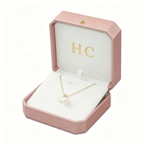 Boîte à bijoux pour collectionneur, personnalisée, en cuir PU à charnière, avec insert en daim, logo personnalisé, pour marques de bijoux Shopify, vente en gros - Product Image 4