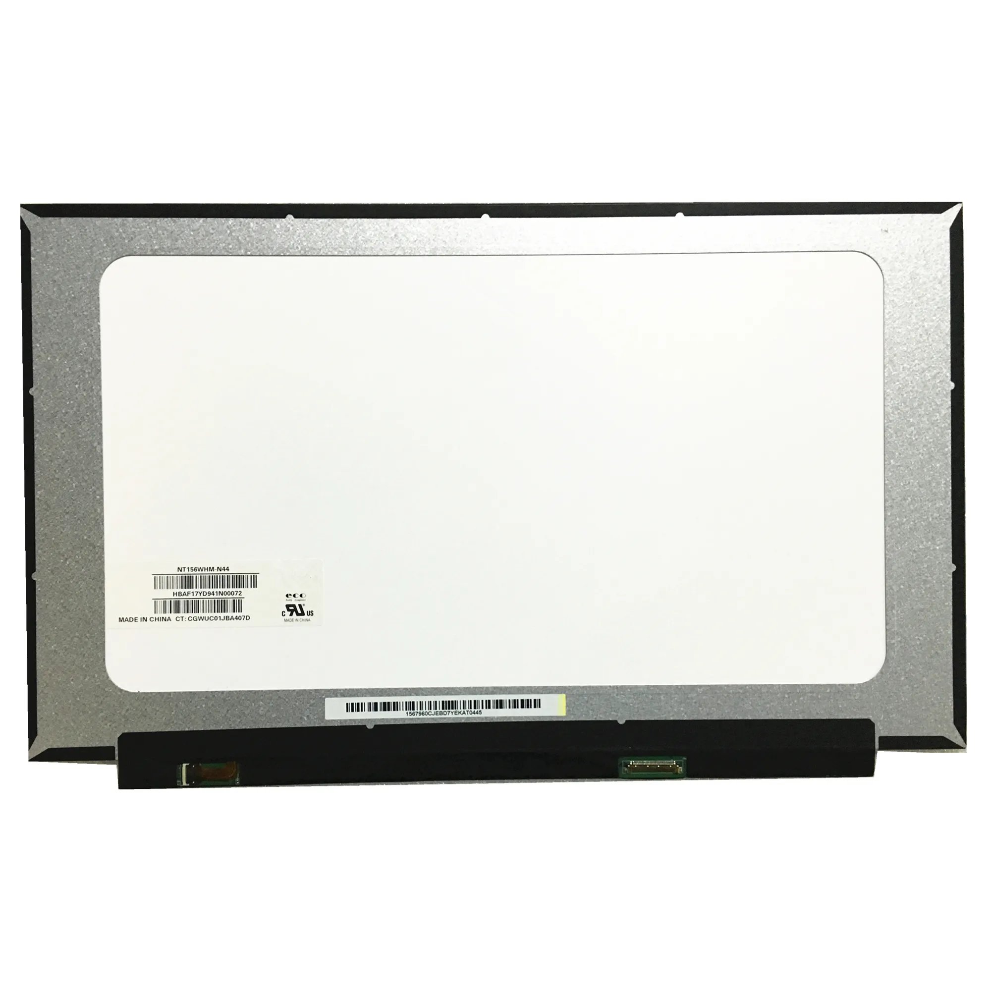 15.6 Inci Lcd Layar NT156WHM N44 NT156WHM-N34 B156XTN08.1 Laptop Lcd Screen Display Panel Pengganti 1366*768 EDP 30 Pin