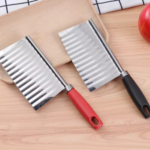 Couteau à Ondes pour Pommes de Terre en Acier Inoxydable, Couteau à Découper les Pommes de Terre, Couteau de Cuisine, Vente Chaude - Product Image 5