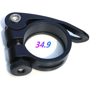 แคลมป์ยึดหลักอานจักรยาน 28.6 31.8 24.9 อลูมิเนียมปรับได้แบบปลดเร็วสำหรับจักรยานเสือภูเขา - Product Image 3