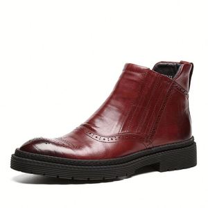 Zapatos de Cuero con Cordones Negros para Hombre, Estilo Formal de Negocios, con Patrón de Cocodrilo, Nuevo Estilo Otoño 2026, Superventas - Product Image 3