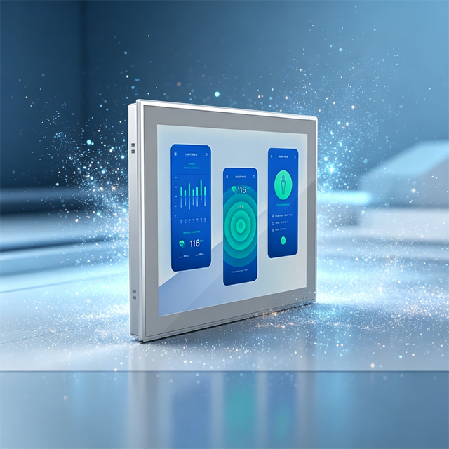 17 Inch Waterproof Dustproof Industrial Touchscreen Display Fanless PCAP Capacitive Panel Mount HMI Factory