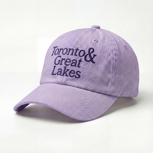 Gorras de Béisbol Personalizadas de 6 Paneles con Logotipo Bordado, Gorras de Algodón Lavado de Estilo Desestructurado - Product Image 4