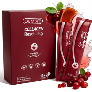 Private Label <b>Collagen</b> Reset Jelly Supplement 15+2 Sticks Health Supplement - Product Image 1