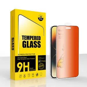 Bán Buôn 2.5D Điện Thoại Di Động Đầy Đủ Keo Sự Riêng Tư Tempered Glass Bảo Vệ Màn Hình Cho Iphone 15 14 12 13 11 Pro Micas Bảo Vệ De P