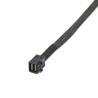 Câble Mini SAS SFF 8643 vers 4 ports pour serveur, haute vitesse, 7 broches - En stock, longueur et taille personnalisables, garantie 6 mois