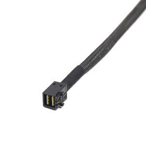 Câble HD pour <span class=keywords><strong>disque</strong></span> <span class=keywords><strong>dur</strong></span> serveur <span class=keywords><strong>Disque</strong></span> <span class=keywords><strong>dur</strong></span> SAS connecté à la <span class=keywords><strong>carte</strong></span> mère Câble haute vitesse HD Mini SAS SFF 8643 à 4 SATA 7 broches - Product Image 5